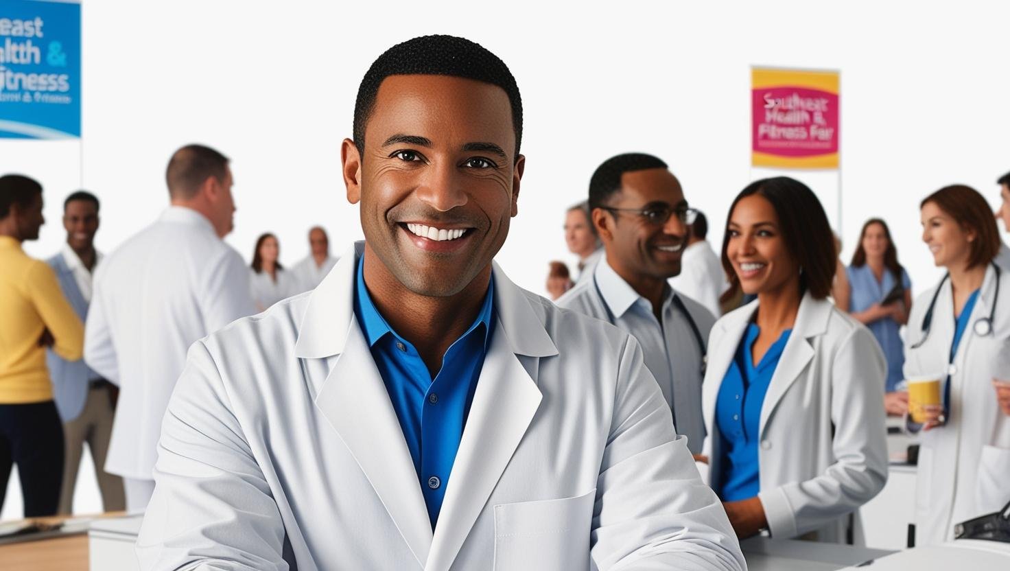 doctor at Southeast Health & Fitness Fair (1)