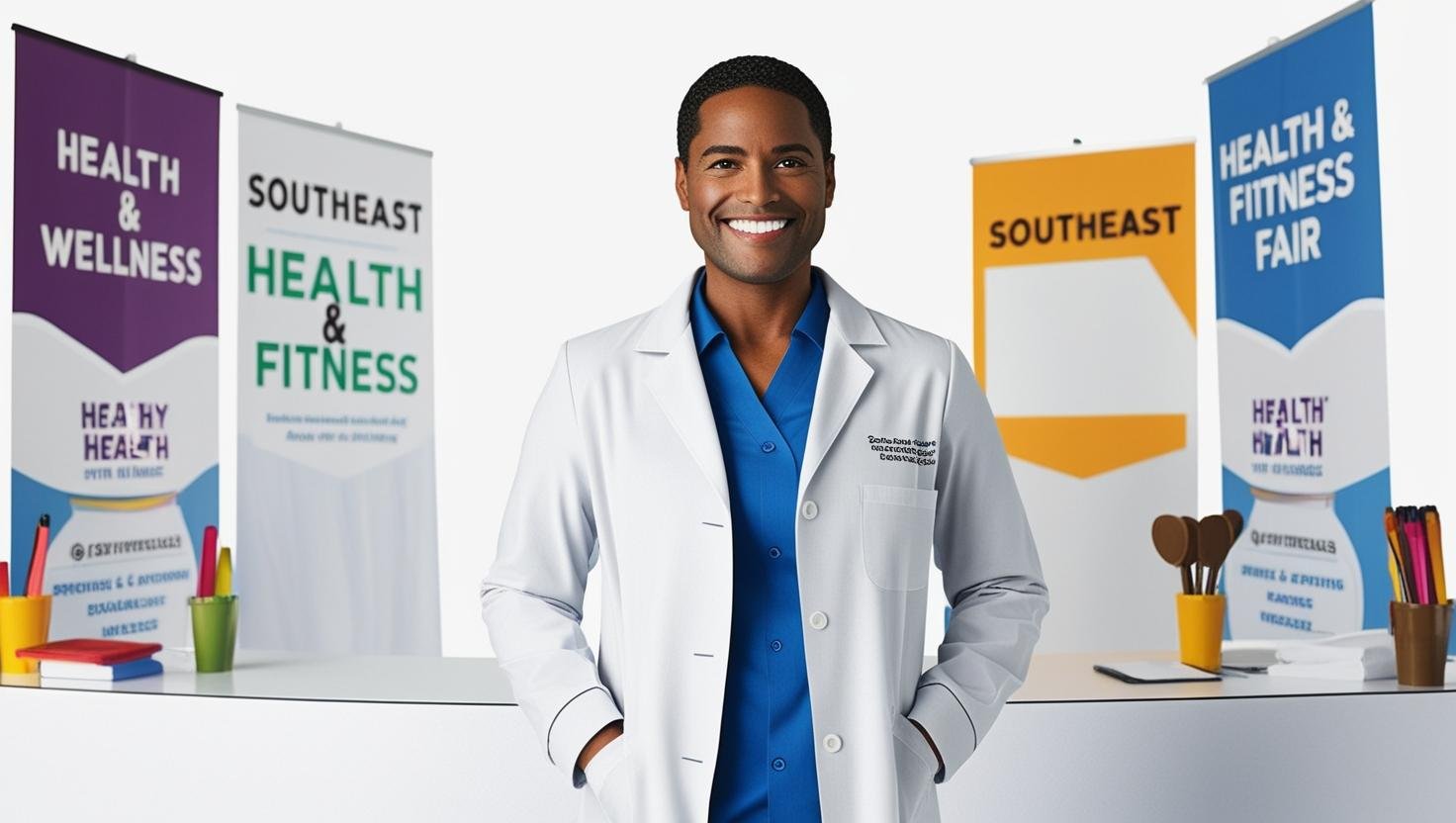 doctor at Southeast Health & Fitness Fair (4)