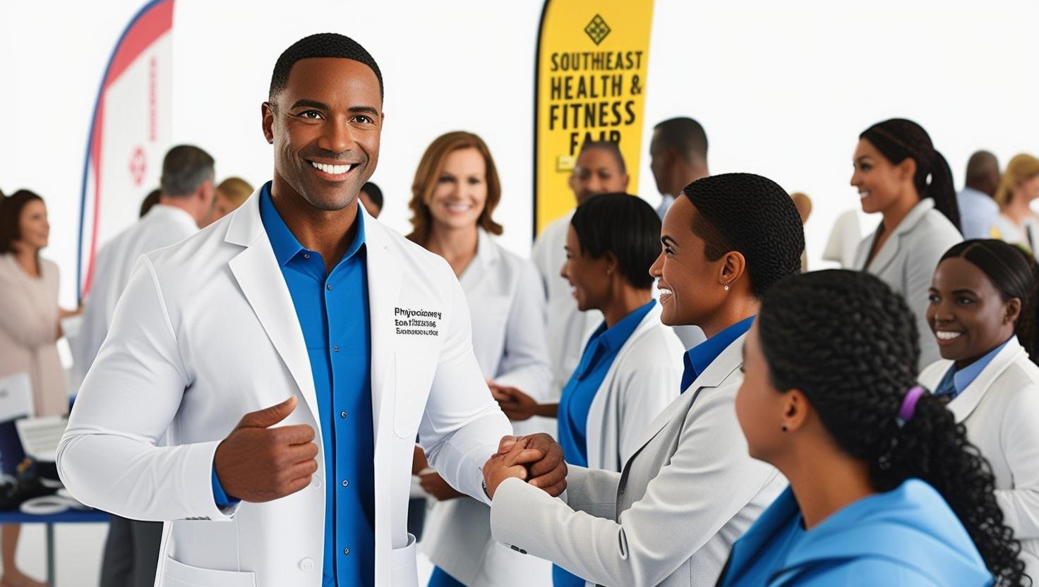 physiotherapist at Southeast Health & Fitness Fair